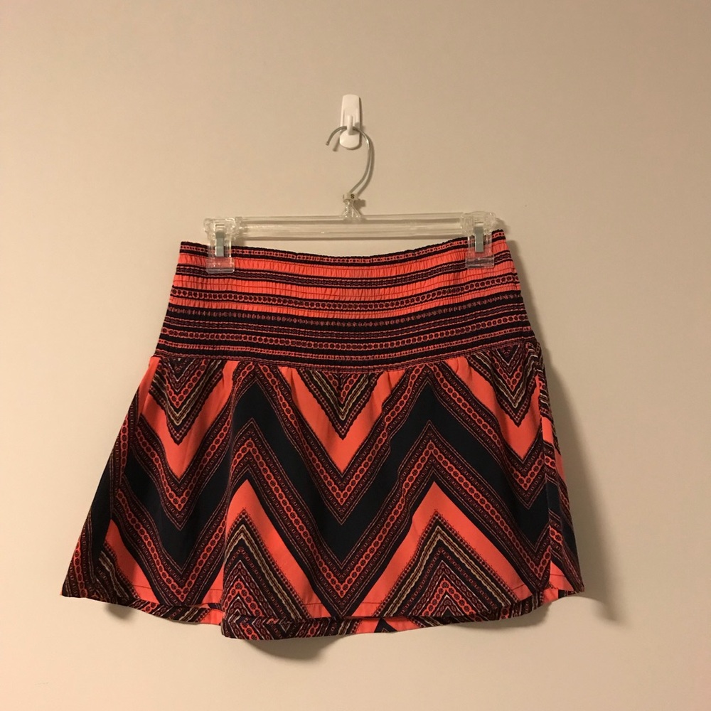 Zig Zag Mini Skirt